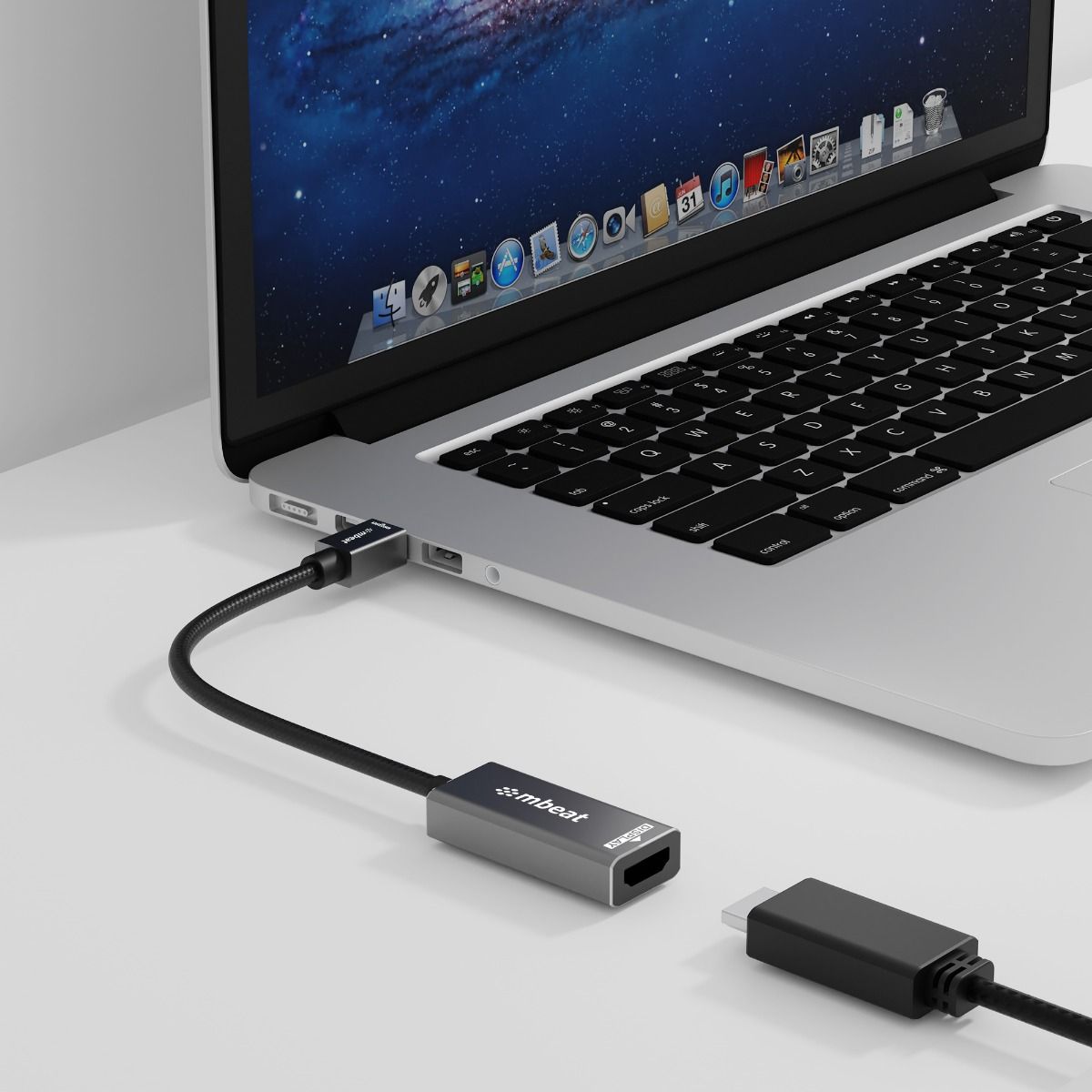 mbeat Tough Link Mini DisplayPort to HDMI Adapter