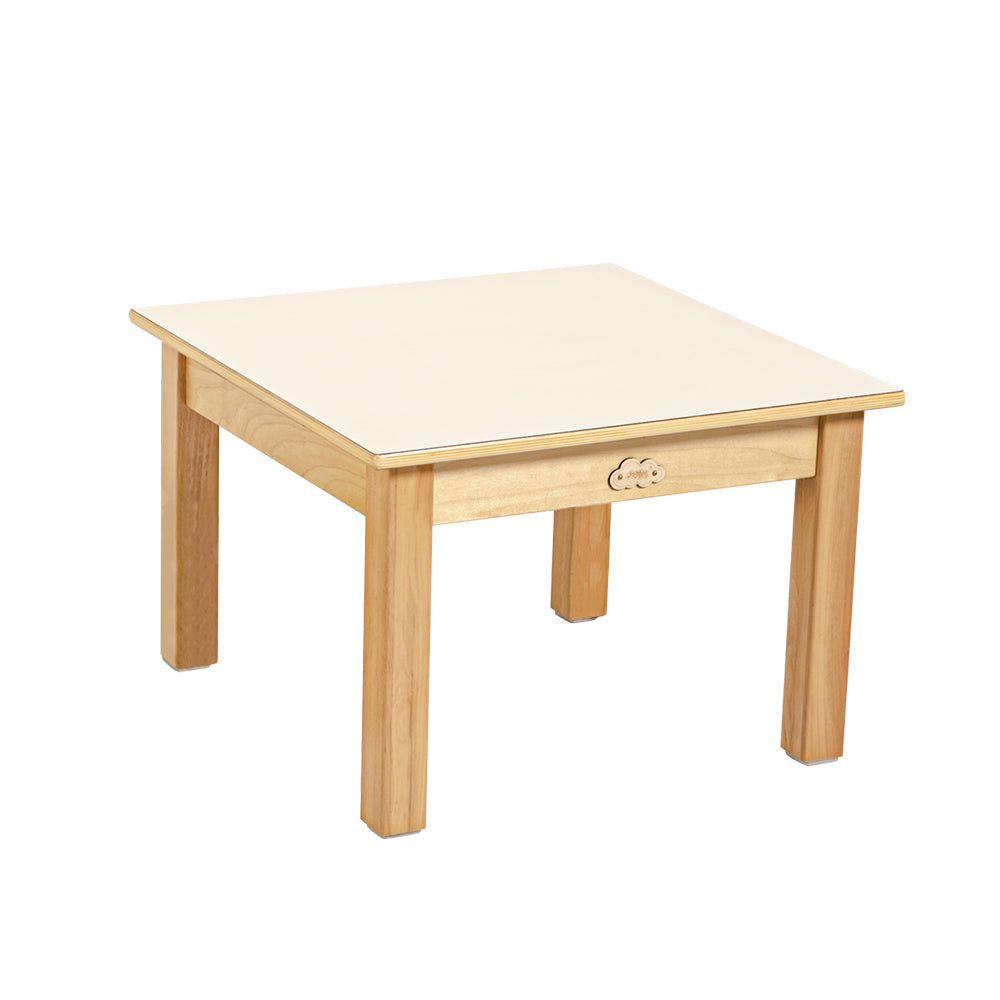 Jooyes Kids Birch and White Square Table - H58cm