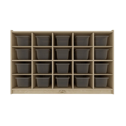 Jooyes 20 Cubby Cabinet Kids Bookshelf Organiser Storage