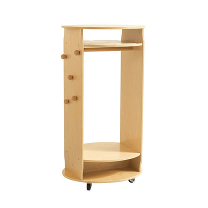 Jooyes Role Play Costume Dress Up Trolley with Mirror