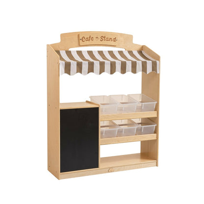 Jooyes Kids Role Play Cafe Stand Food Store Grocery Store - H133cm