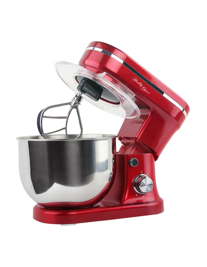 1200W Mix Master 5L Kitchen Stand (Red) w/ Bowl/ Whisk/ Beater