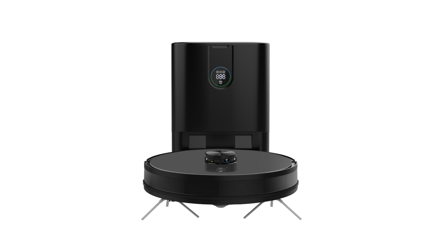 360 Degree LiDAR Scanning Robot Vacuum & Mop with Auto Disposal Station