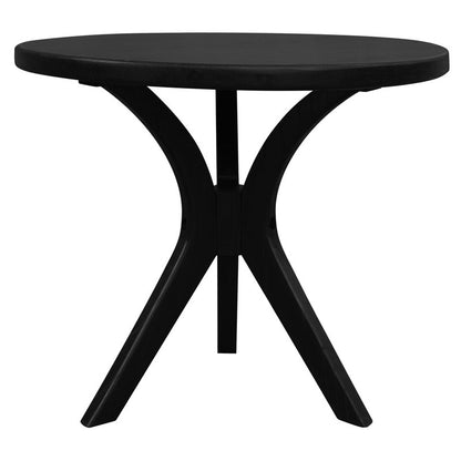 Gatsby Round Side Table - Large (Black)