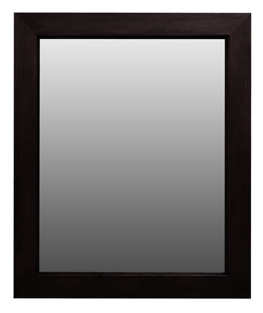 Ascott Solid Timber Frame Wall Mirror - Chocolate