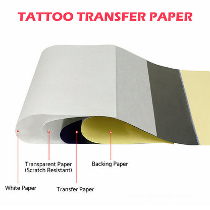 ABS Tattoo Transfer Copier Printer Machine Thermal Stencil Paper Body Art Maker