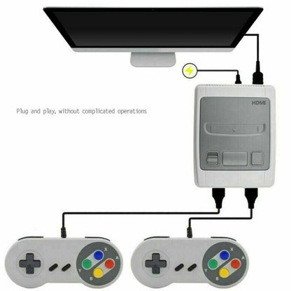 621-IN-1 Retro Classic Mini Handheld Game Console TV HDMI 2 Controller Gamepad