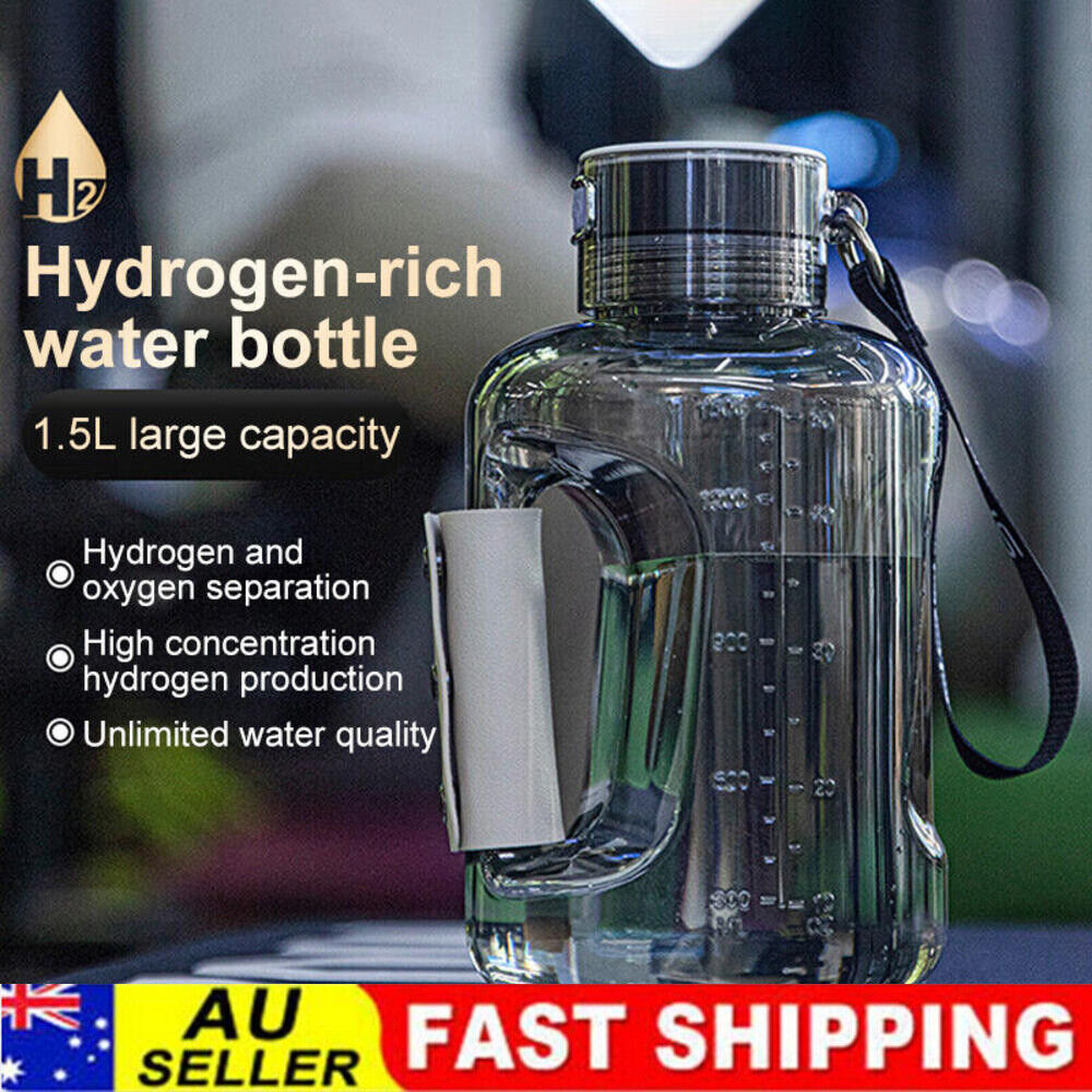 Random Color Hydrogen Water Bottle 1.5L Hydrogen Rich Portable Rich Hydrogen Water Generator