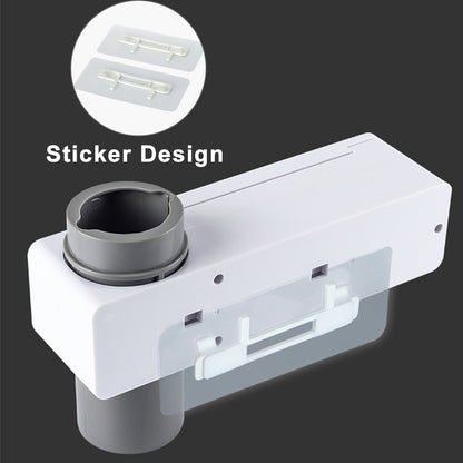 UV Lamp Sterilizer Toothbrush Holder Bathroom Automatic Toothpaste Health Clean