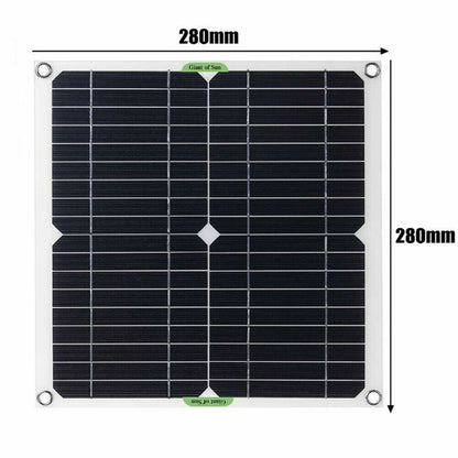 200W 12V Solar Panel Kit With Regulator 200 watt Mono Caravan Camping Charger