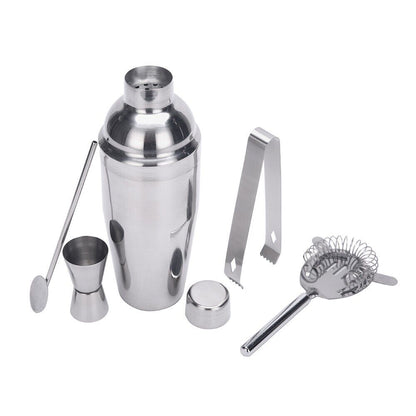 Boston Cocktail Shaker Set Maker Mixer Martini Spirit Bar Strainer Bartender Kit