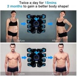 ABS Stimulator EMS Toner Massager Abdominal Trainer Muscle Fitness Body Exercise