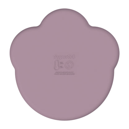 Remi Silicone Divider Plate - Pink Clay