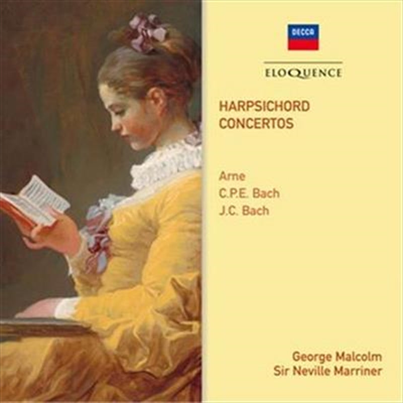 Harpsichord Concertos - Malcolm, George And Cpe Arne Cd Album