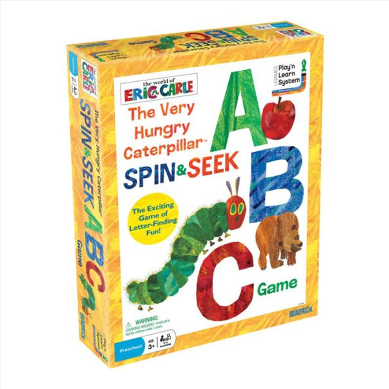 Spin And Seek Abc Game - Very Hungry Caterpillar