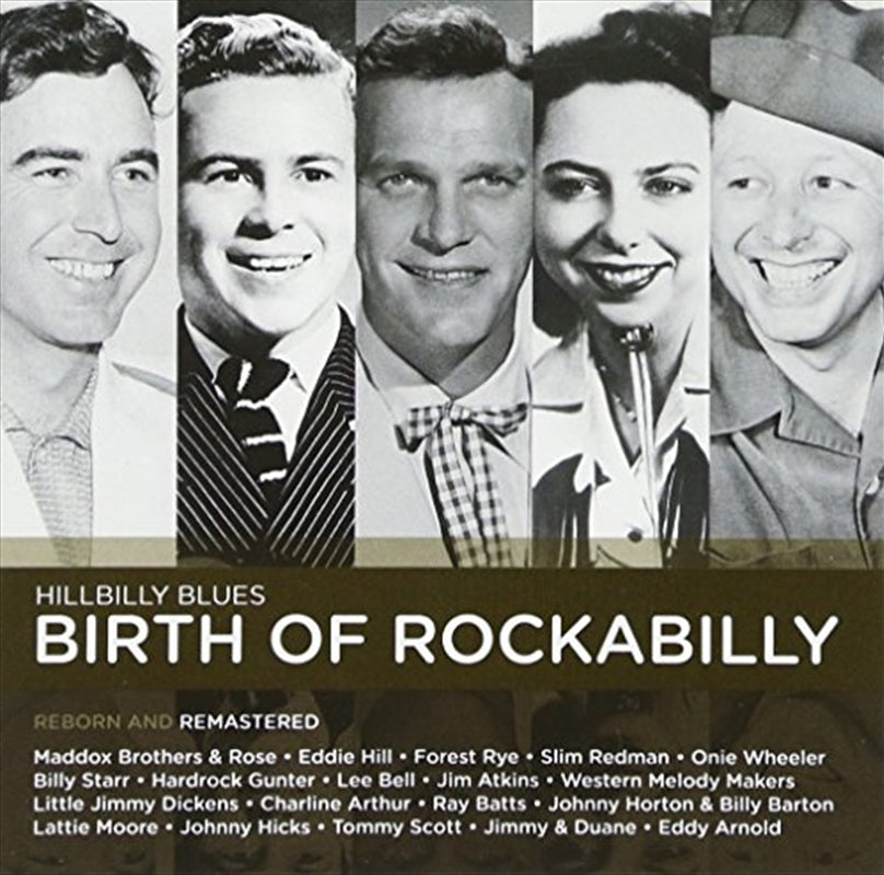 Hillbilly Blues: Birth Of Rock - Various Cd Album