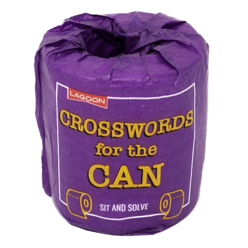 Crosswords For The Can Toilet Paper