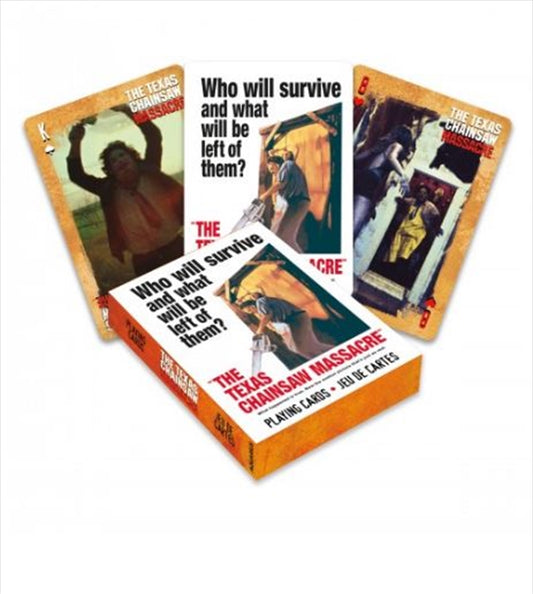 Texas Chainsaw Massacre Playing Cards