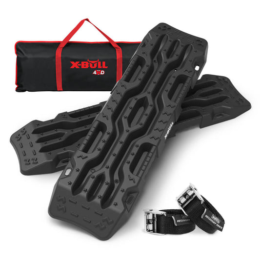 X-BULL Recovery Tracks Boards 12T Sand Snow Mud tracks 2PCS 4WD 4X4 Car Truck New