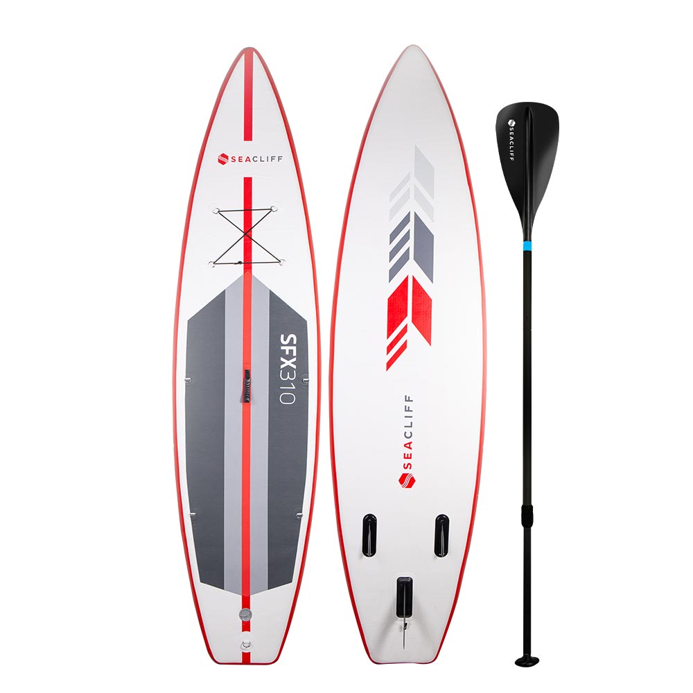 SEACLIFF Stand Up Paddle Board - Inflatable SUP Surf Kayak Paddleboard Race