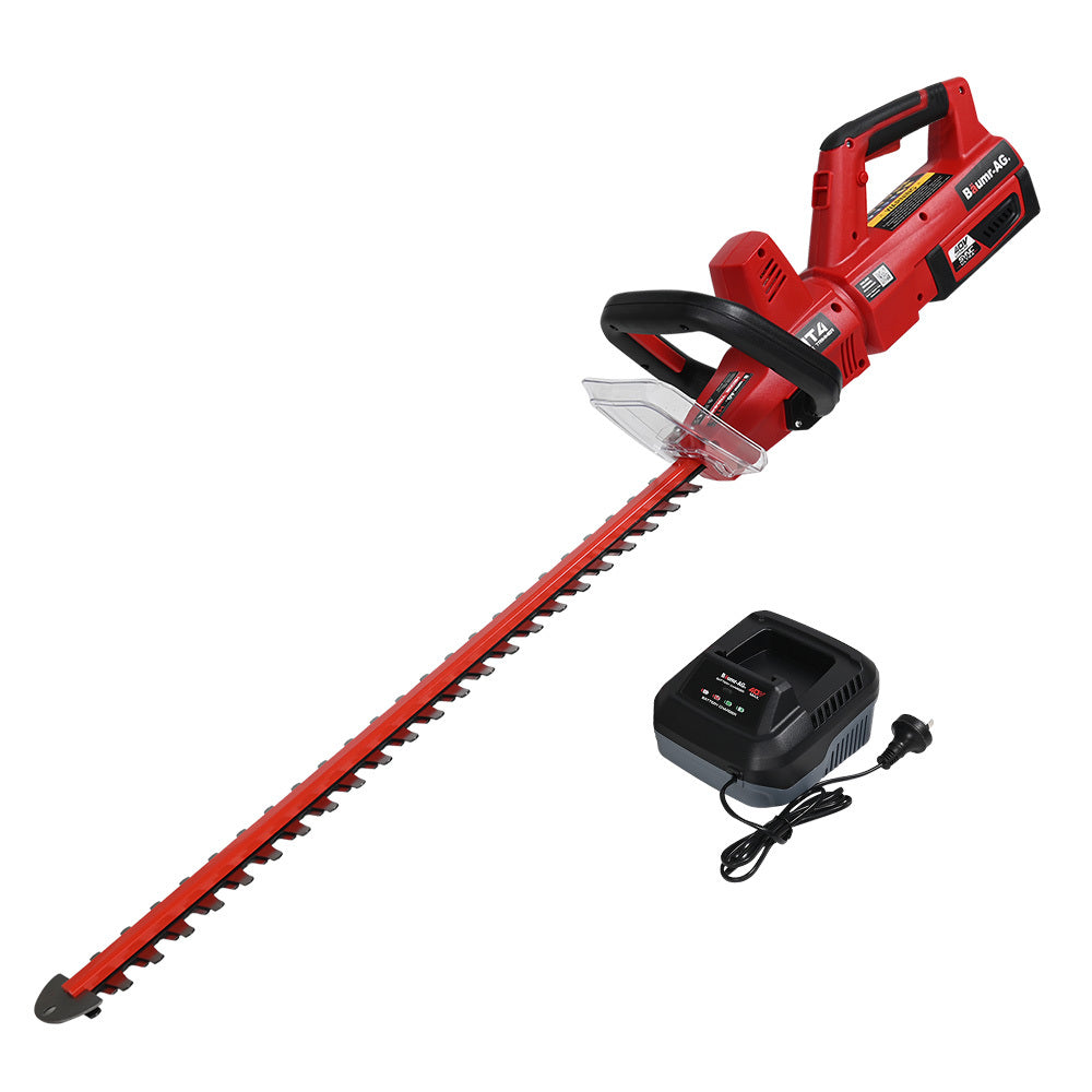 BAUMR-AG 40V 63cm Cordless Electric Hedge Trimmer Kit, with Battery and Fast Charger