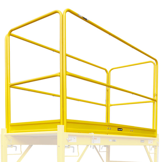 Baumr-AG Safety Guard Rail for Adjustable Mobile Scaffold