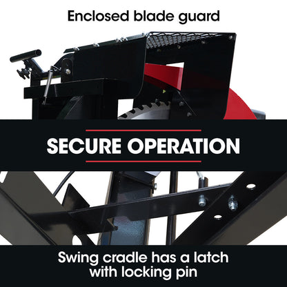 Baumr-AG LCS-700 Portable Log Circular Saw, 15HP, 270mm Cut Depth