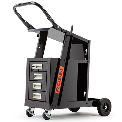 ROSSI Welding Trolley Cart Drawer Welder Cabinet MIG TIG ARC Plasma Cutter Bench