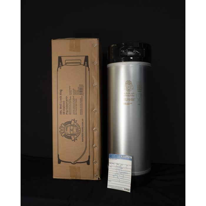 Keg King - 19L Ball Lock Keg New Passivated Finish