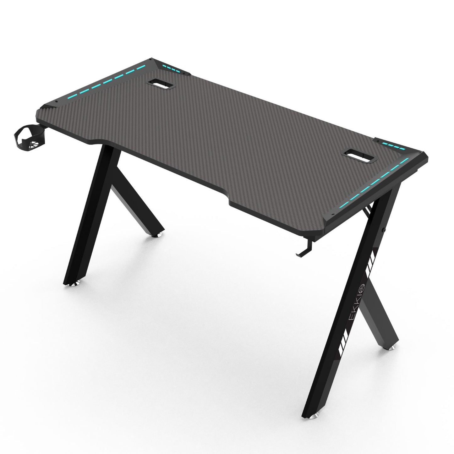 EKKIO RGB Gaming Desk Y Shape Black 100cm EK-GD-100-AL