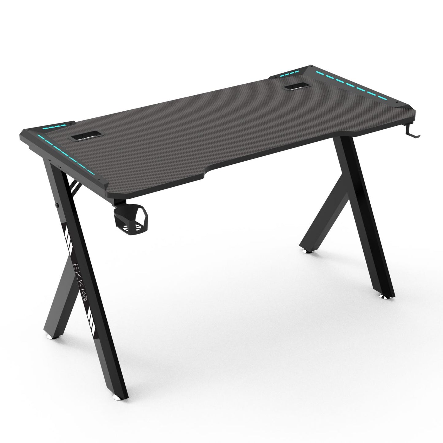 EKKIO RGB Gaming Desk Y Shape Black 100cm EK-GD-100-AL