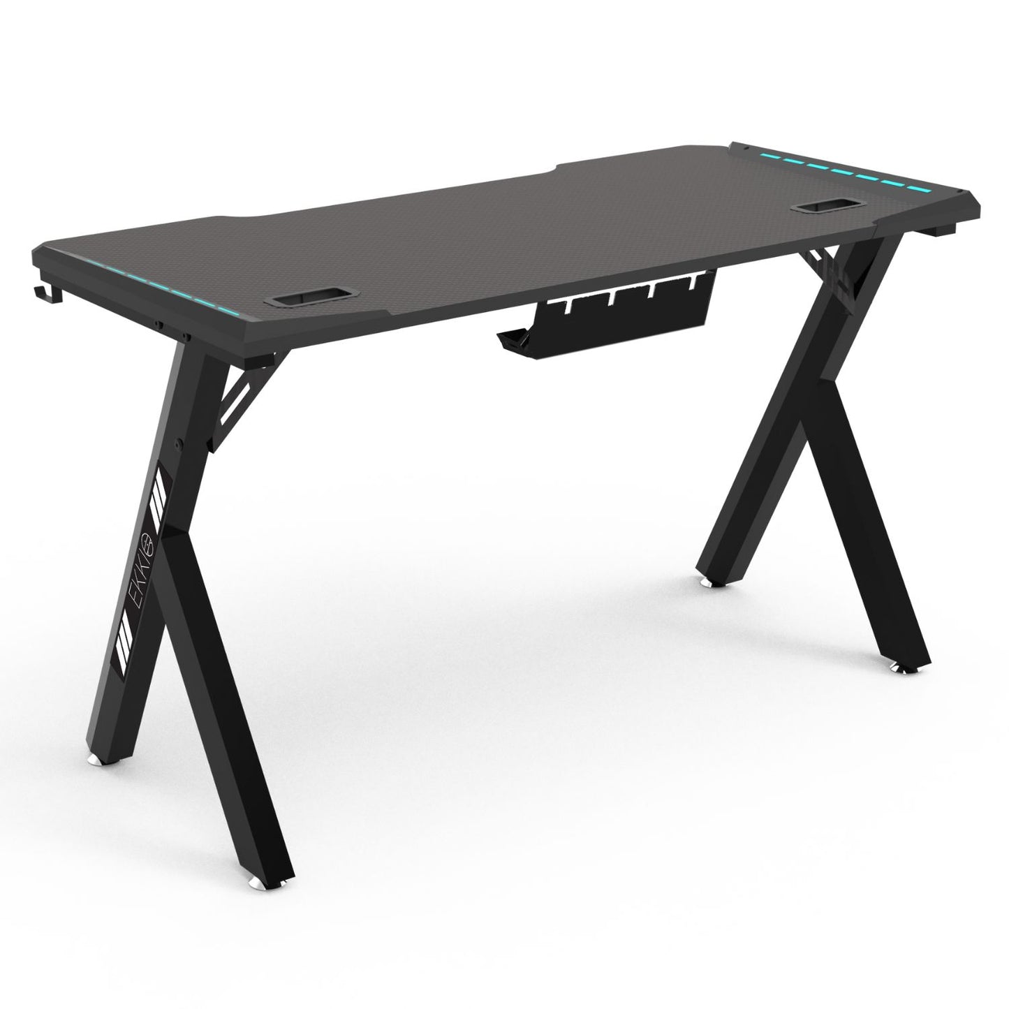 EKKIO RGB Gaming Desk Y Shape Black 120cm EK-GD-101-AL