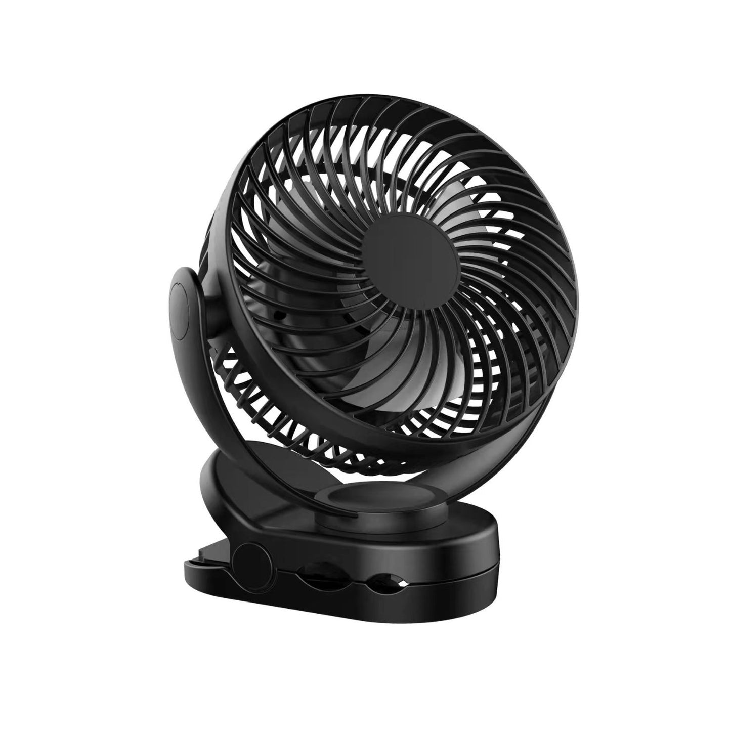 GOMINIMO 10000mAh Rechargeable Clip on Fan with Hook and LED Light GO-CF-100-YJE