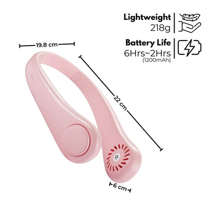 GOMINIMO Neck Fan (Pink)