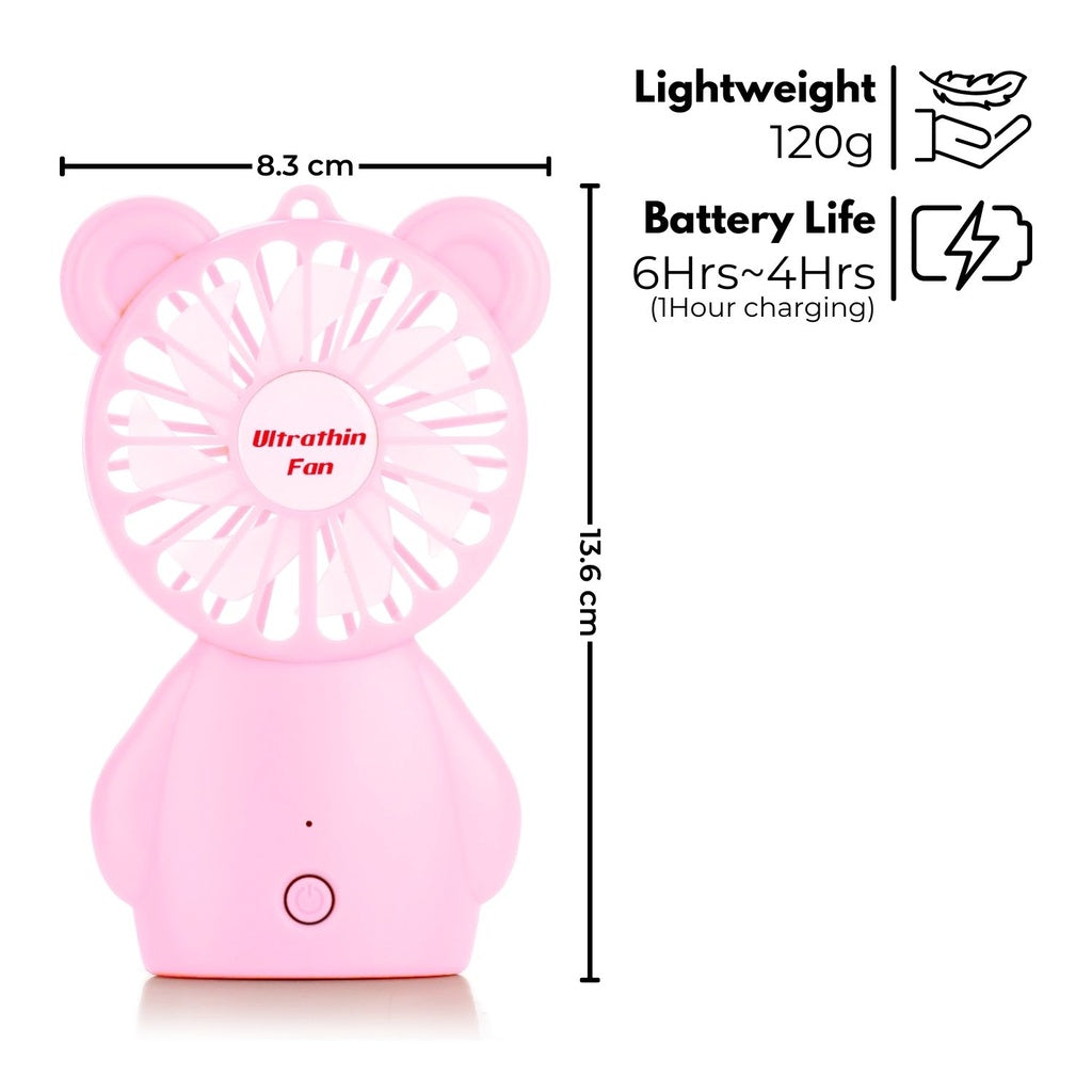 GOMINIMO HandHeld Fan (Pink)