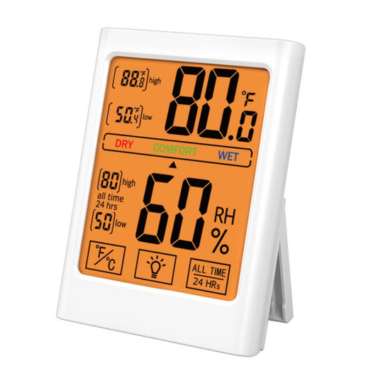 GOMINIMO Thermo Hygrometer Has Backlight White