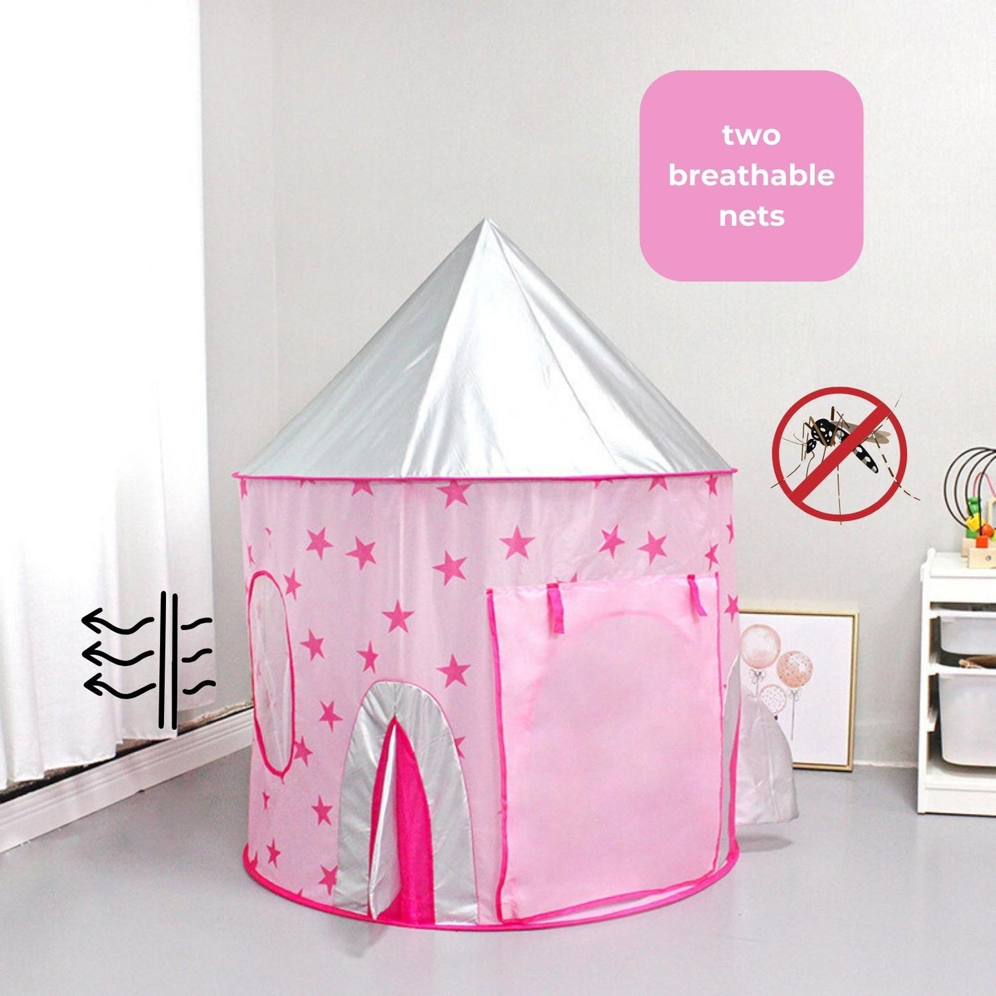 GOMINIMO Kids Space Capsule Tent (Pink) GO-KT-104-LK