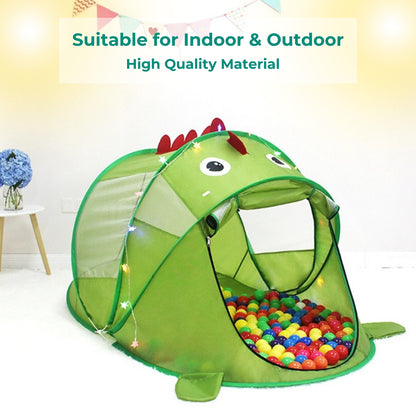 GOMINIMO Kids Dinosaur Pop-up Tent (Green) GO-KT-115-LK