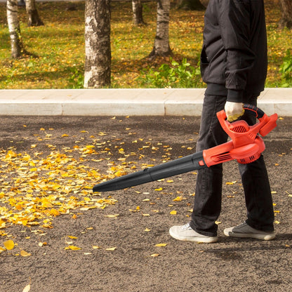 RYNOMATE 21V Cordless Leaf Blower with Lithium Battery and Charger Kit (Red and Black) RNM-LB-100-RTT