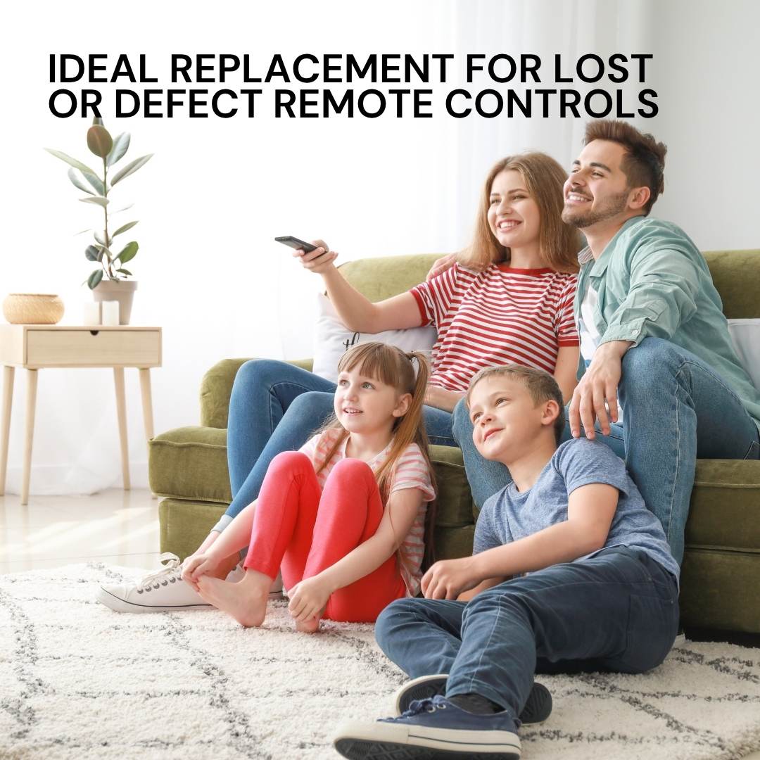 Universal Smart TV Remote Control Replacement - Compatible With Many Brands
