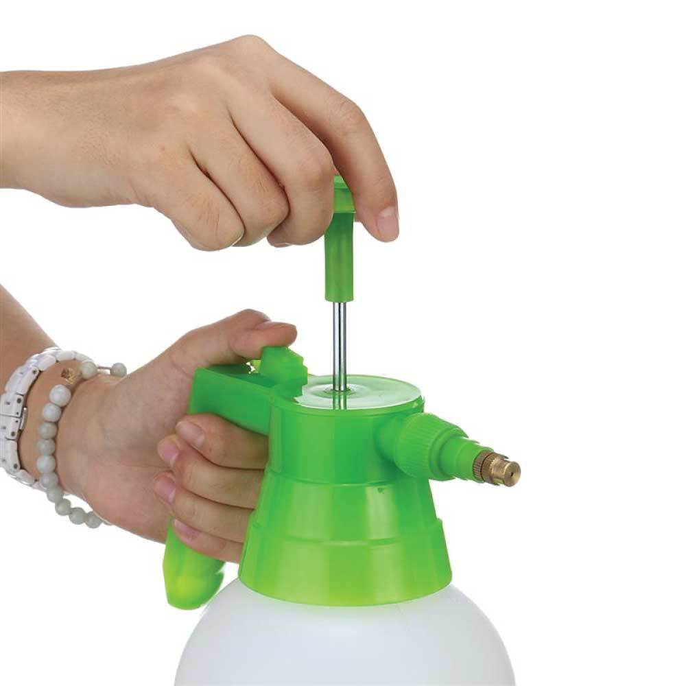 2L Hand Held Pressure Sprayer - Plastic Garden Pump For Liquids - Portable Bottle