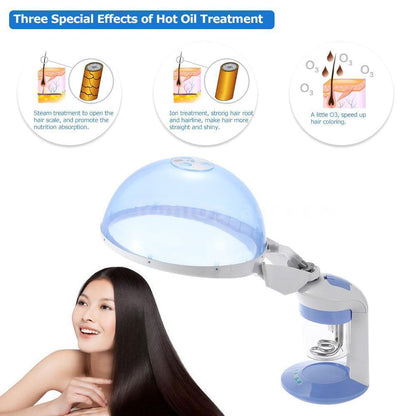 2 In 1 Facial and Hair Steamer Face Skin Portable Table Top Steam Ozone Machine