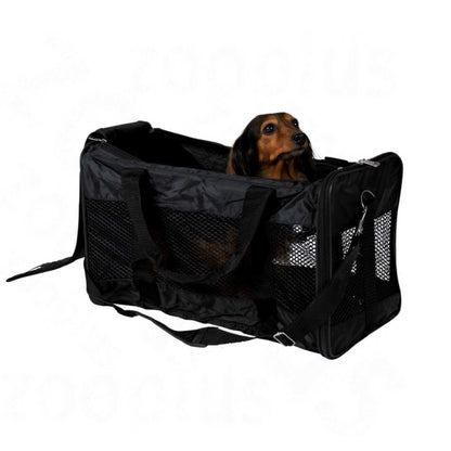 Pet Travel Bag Dog Cat Puppy Portable Foldable Carrier Large Shoulder Black Sac