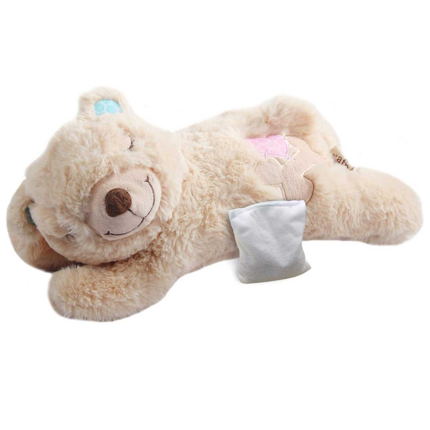 Puppy Warm Toy Bear Dog Heat Pack Comfort Plush Soft Toys Feeling Sleep Aid AFP