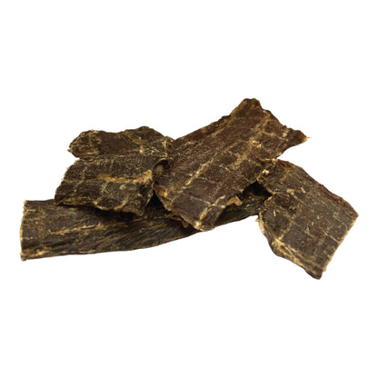 400g Dog Treat Beef Jerky - Dehydrated Australian Healthy Puppy Chew