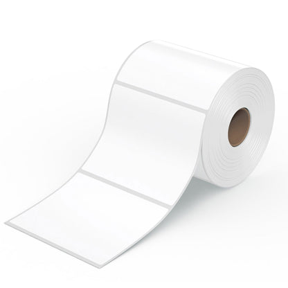 18 Rolls x 400 Label Stickers 102x150mm - Direct Thermal White Shipping Labels