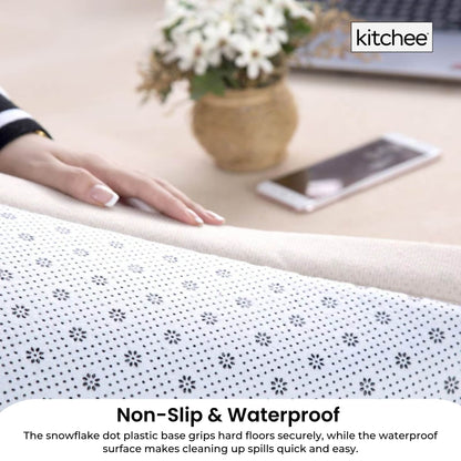 Kitchee Kids Foam Floor Play Mat 150x200cm – Padded Thick Soft Tatami Style Grey