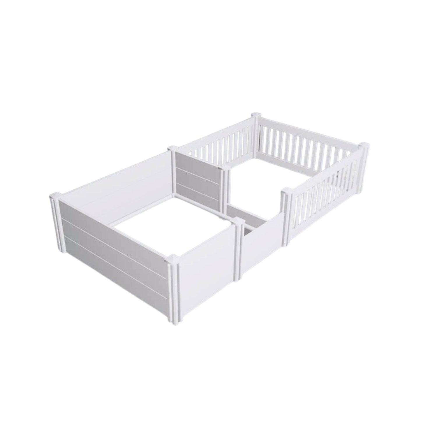 Rooster Farms PVC Dog Whelping Box + Play Pen 1.9m x .95m x 0.48m - Birthing Kit
