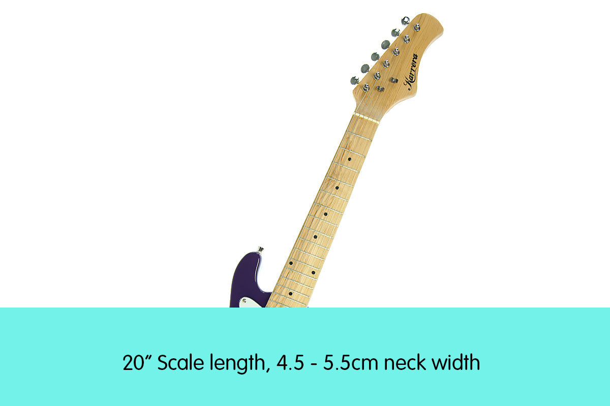 Karrera Electric Childrens Guitar Kids - Purple