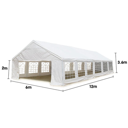 Wallaroo 12m x 6m outdoor event marquee carport tent